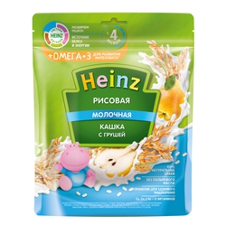 سرلاک برنج و گلابی با شیر هاینز ( Heinz )