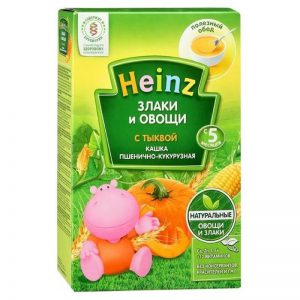 سرلاک گندم، ذرت و کدو حلوایی بدون شیر هاینز Heinz